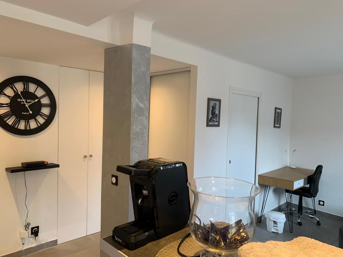 Grand Studio Tres Agreable Avec Bar, Cuisine Et Terrasse Lejlighed Cagnes-sur-Mer Eksteriør billede